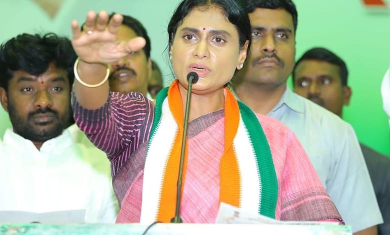 Sharmila taking pledge to achieve special status for AP