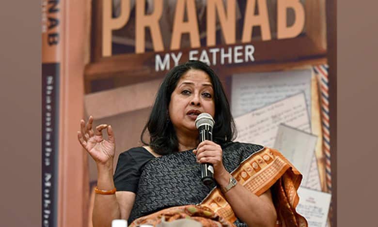 Sharmistha Mukherjee, daughter of former President Pranab Mukherjee