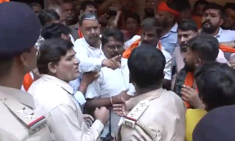 Bengaluru shopkeeper assault: Protest turns aggressive as cops intervene