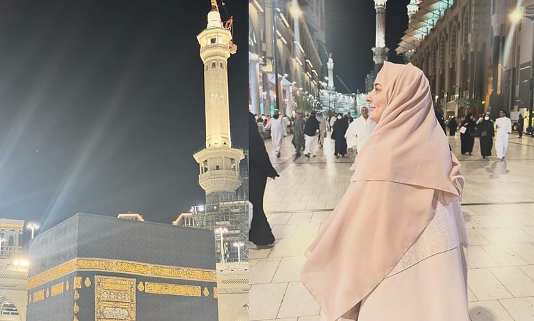 Hania Aamir performs her first Umrah in Ramzan, says 'Blessed'