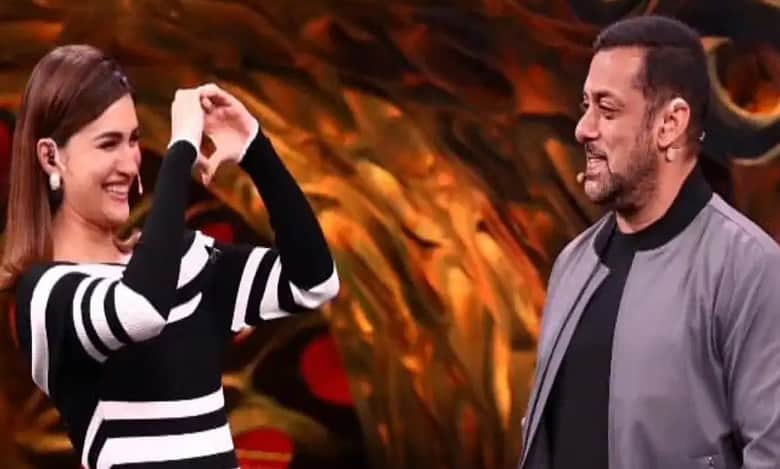 Kriti Sanon reveals she dreamt of debuting opposite Salman Khan