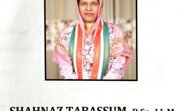 Congress to field Shahnaz Tabassum from Hyderabad Lok Sabha seat