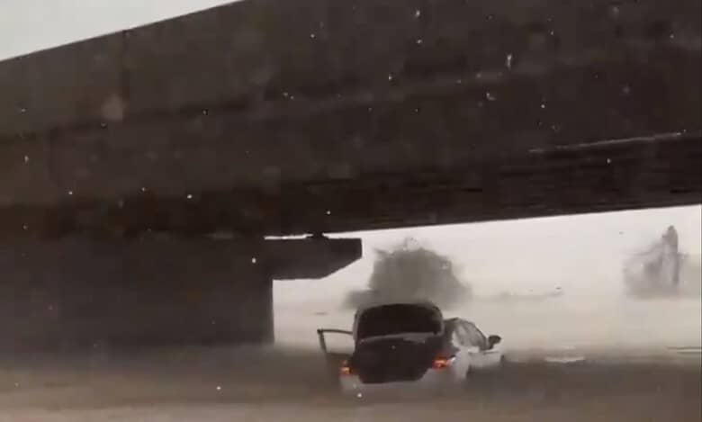 Watch: Deserts transform into oasis as hailstorms leash Saudi Arabia