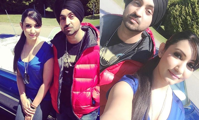 Diljit Dosanjh's pics with 'mystery lady' go viral, is she his wife?