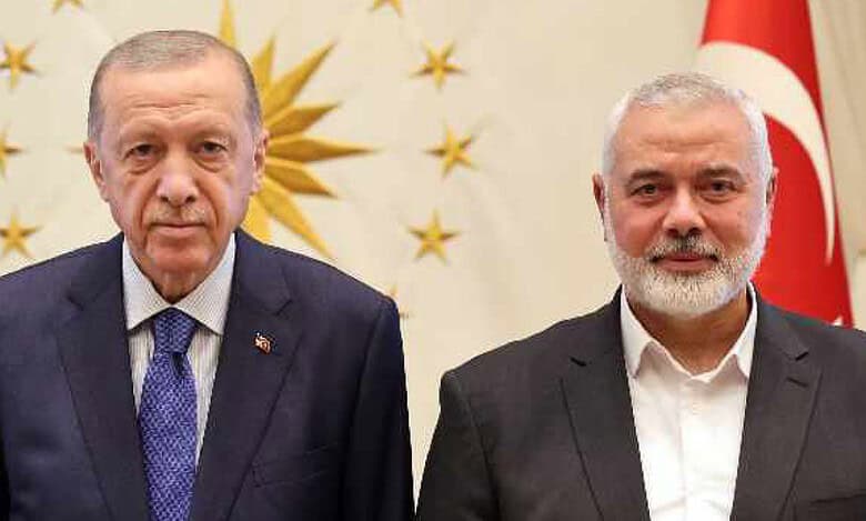 Turkey's President Erdogan to meet Hamas chief in Istanbul