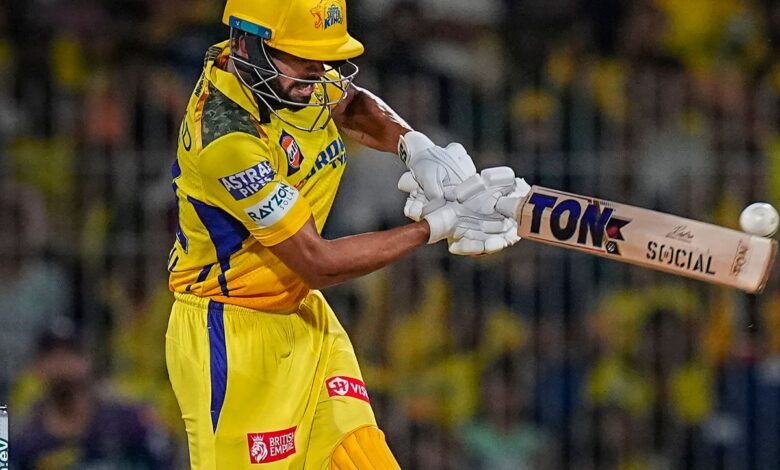 IPL 2024 T20 cricket match between Chennai Super Kings and Kolkata Knight Riders