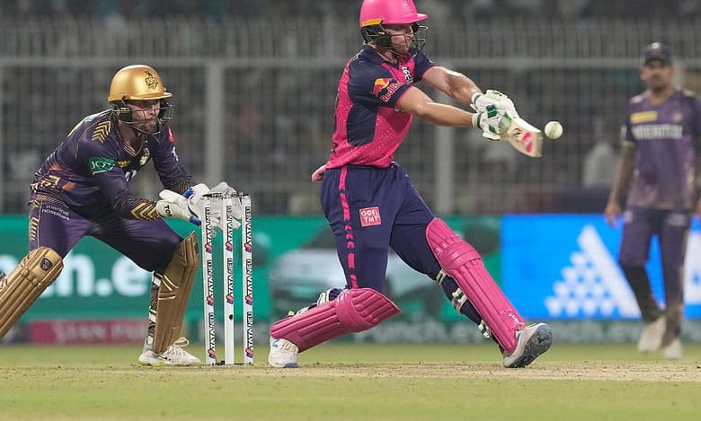 IPL 2024 cricket match between RR and KKR