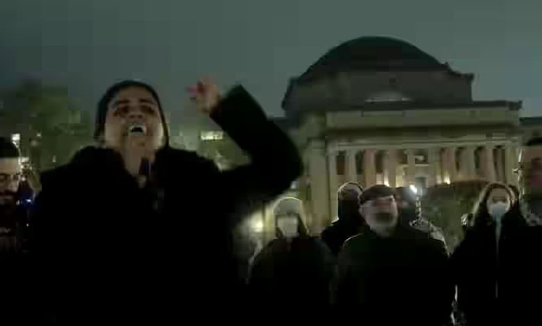 Watch: Indian students raise 'azadi' slogans for Palestine at Columbia University