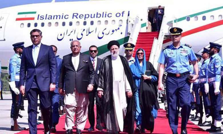 Iranian President Raisi lands in Islamabad on three-day visit