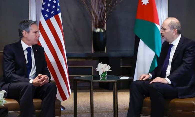 Jordanian FM, Blinken discuss Gaza ceasefire efforts
