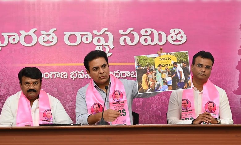 KTR demands free water tankers for Hyderabad residents reeling under scarcity