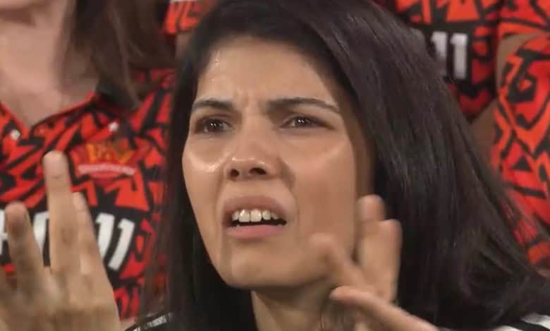 Big loss for SRH in Hyderabad, reaction of Kavya Maran goes viral