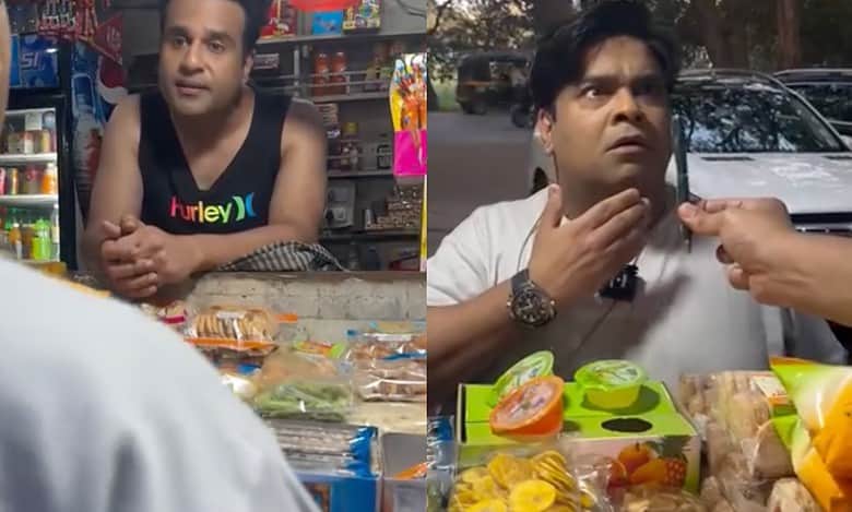 Krushna Abhishek 'SLAPS' Kiku Sharda, video goes viral