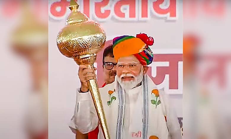 Even listening to Hanuman Chalisa becomes crime under Cong rule: PM Modi