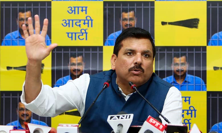 Kejriwal not being allowed in-person meetings with family: Sanjay Singh