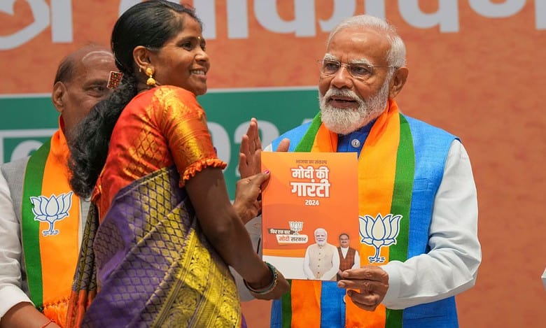 BJP's Sankalp Patra promises to promote Tamil language globally
