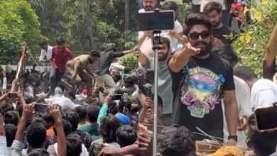 Fans damage Allu Arjun's Hyderabad home, video goes viral
