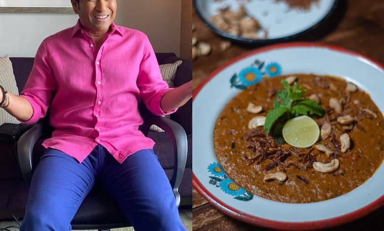 Sachin Tendulkar relishes on Hyderabadi Haleem, courtesy of?