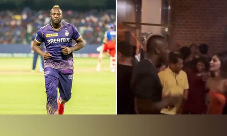 Andre Russell grooves to SRK's 'Lutt Putt Gaya' with Ananya Panday post IPL big win