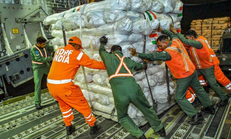 Flood relief and other equipment to assist flood victims leaves for Kenya