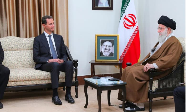 Iran's leader urges greater Iran-Syria cooperation to overcome West's pressure