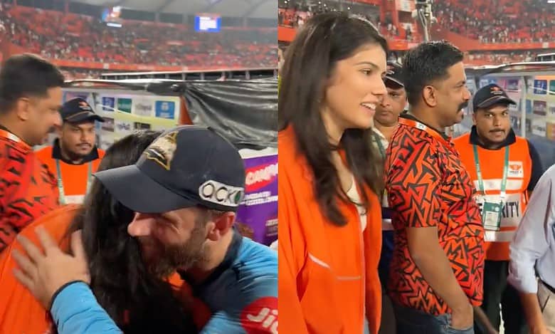 Kane Williamson, Kavya Maran's video from Uppal stadium trends online