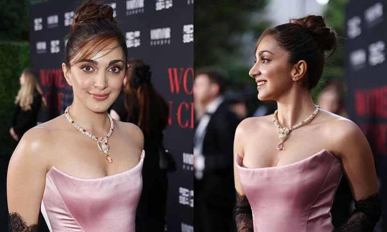 Kiara Advani dazzles in pink-black corset gown at Cannes Women in Cinema Gala dinner