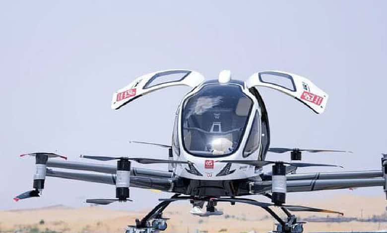 Video: Middle East's first passenger-carrying drone trials take place in Abu Dhabi