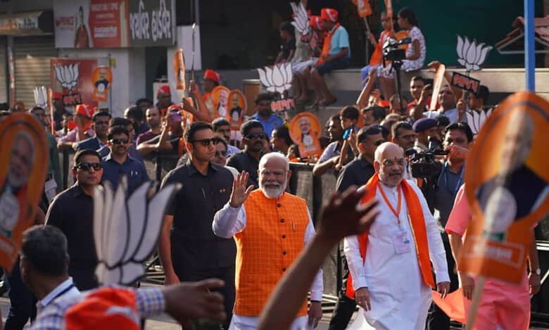Prime minister Modi and Home minister Amit shah