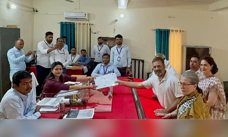 LS polls: Rahul Gandhi files nomination from Raebareli