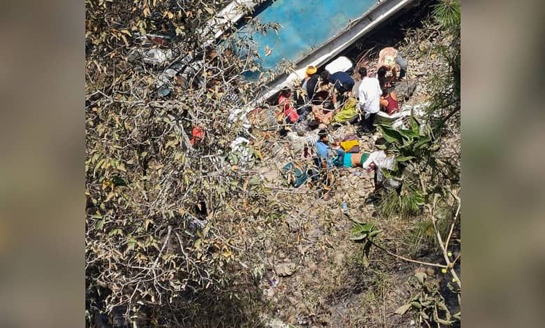 21 killed, 47 injured as bus falls into gorge in Jammu