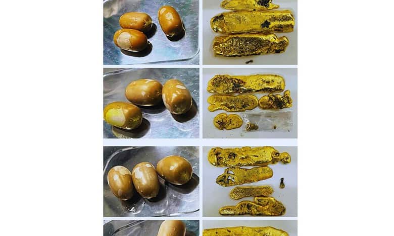 Odisha: Four arrested for carrying gold worth Rs 2.79 cr in rectum