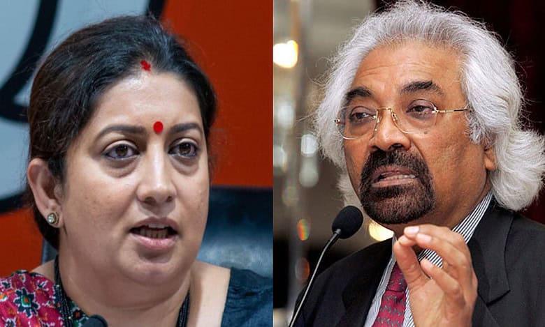 Congress divides people over colour, region: Smriti Irani on Pitroda's remarks