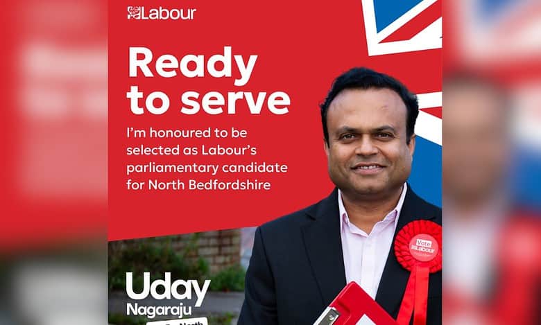 Telangana's Uday Nagaraju to be UK Labour Party's parliamentary candidate