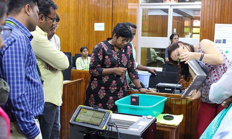 Researchers at ICRISAT are introducing a transformative technology for crop testing, combining AI-driven models and pocket-size near-infrared spectroscopy (NIRS) devices.