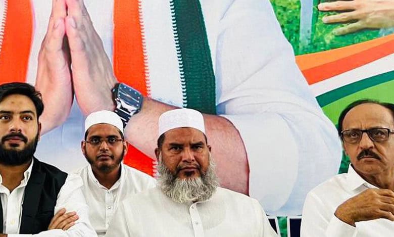 Hazrat Maulana Khaja Kaleemuddin, state president of Jamiat Ulama-i-Hind, has announced the organisation's support for Congress in the general elections.