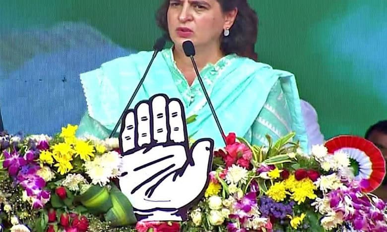 “Let Modi and his ministers do the ‘Naatu Naatu’ dance from RRR movie, while Revanth Reddy and Rahul (RRR) will give the country an efficient government which will raise the respect for our country in the world,” Priyanka Gandhi says.