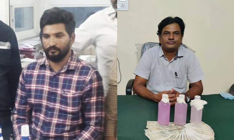 The Anti-corruption bureau (ACB) sleuths arrest two government employees who red-handed while accepting bribe in two separate incidents in the state.