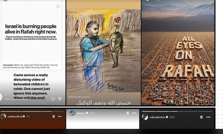 ‘All Eyes On Rafah’: Indian celebrities demand justice for Gaza victims