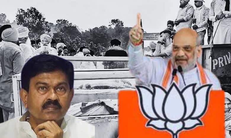 Amit Shah seeks vote for Ajay Mishra, whose son ran over farmers in Lakhimpur