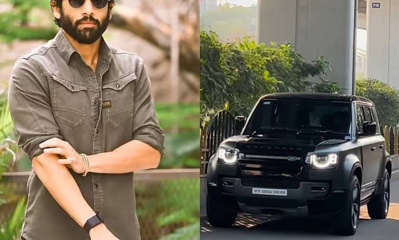 Naga Chaitanya's lavish black car turns heads in Jubilee Hills