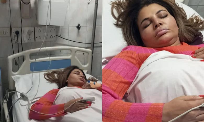 Rakhi Sawant's cancer, hospital scene just a drama and fake?
