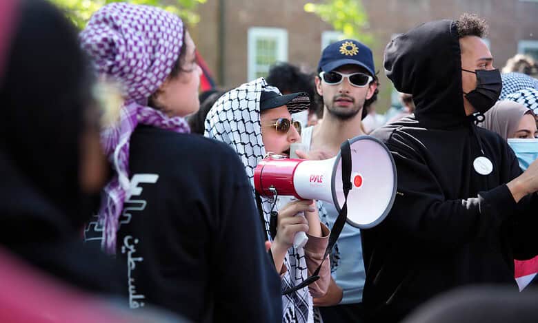 Row over separatist Kashmiri flag display at US varsity