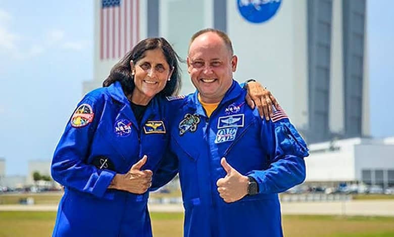 Astronauts Sunita Williams and Butch Wilmore