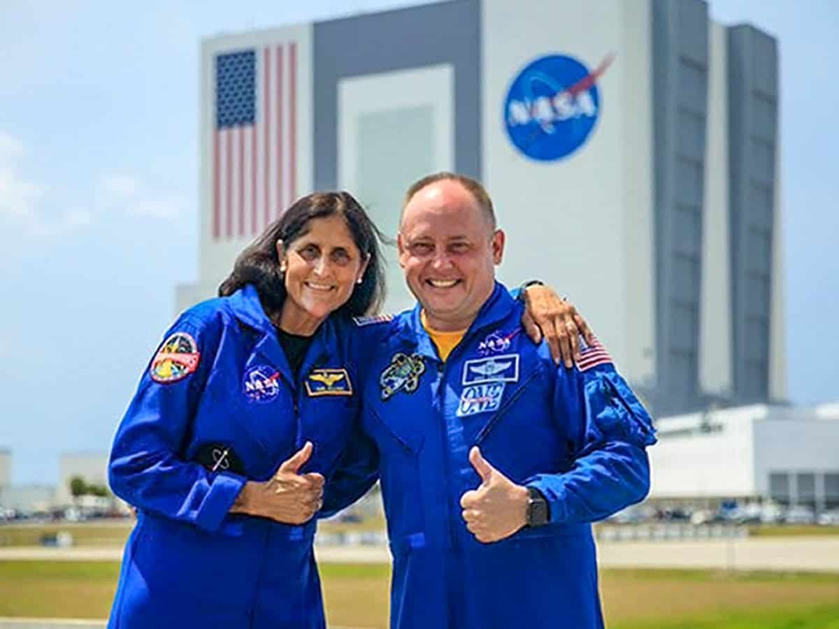 Astronauts Sunita Williams and Butch Wilmore