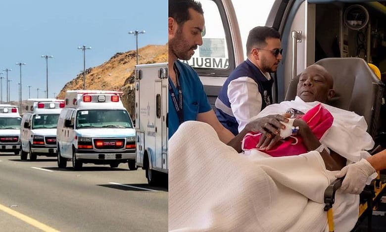Watch: Bedridden Haj pilgrims travel to Makkah in ambulances