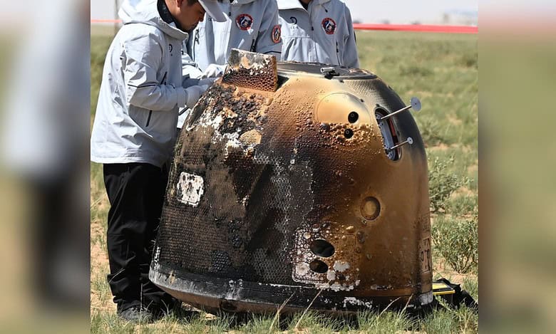 China’s Chang’e-6 probe brings back first-ever samples from Moon’s far side