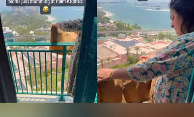 Watch: Indian mom dries clothes on balcony of Palm Atlantis in Dubai, hotel reacts