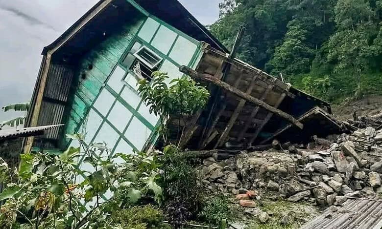 Landslides in Sikkim