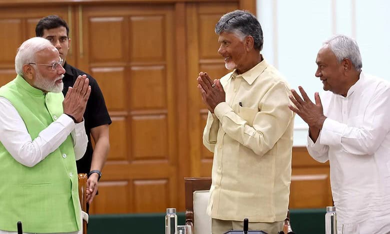 TDP chief Chandrababu Naidu says that NDA have Narendra Modi as its leader.